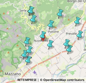 Mappa Via Garibaldi, 25080 Nuvolento BS, Italia (2.092)