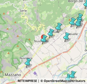Mappa Via Garibaldi, 25080 Nuvolento BS, Italia (2.84308)