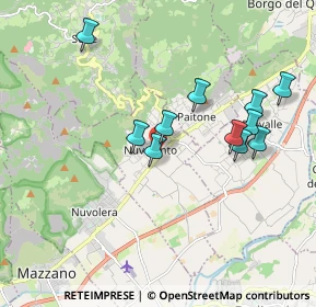 Mappa Via Garibaldi, 25080 Nuvolento BS, Italia (1.75182)