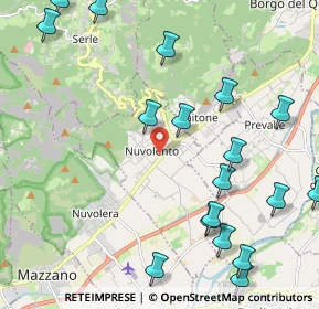 Mappa Via Garibaldi, 25080 Nuvolento BS, Italia (2.848)