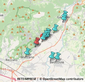 Mappa Via Garibaldi, 25080 Nuvolento BS, Italia (2.45385)