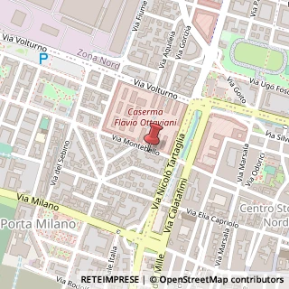 Mappa Via Montebello, 7d, 25126 Brescia, Brescia (Lombardia)