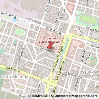 Mappa Via Montebello, 9, 25126 Brescia, Brescia (Lombardia)