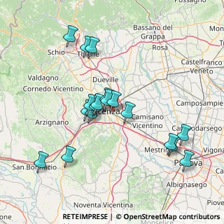 Mappa Via Giovanni Volpato, 36100 Vicenza VI, Italia (14.22389)