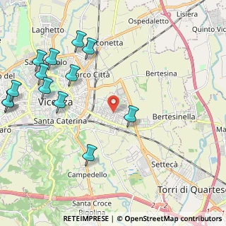 Mappa Via Giovanni Volpato, 36100 Vicenza VI, Italia (2.77462)