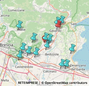Mappa 25080 Nuvolento BS, Italia (7.02333)
