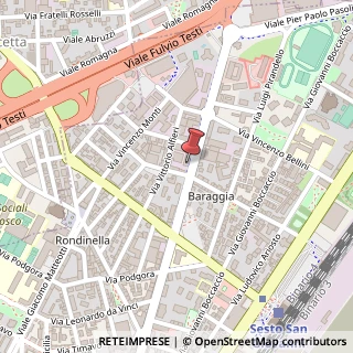 Mappa Viale Fratelli Casiraghi, 359, 20099 Sesto San Giovanni, Milano (Lombardia)