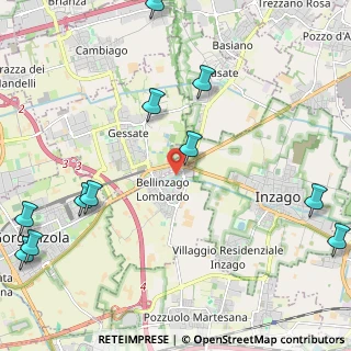 Mappa Via Padana Superiore, 20060 Bellinzago Lombardo MI, Italia (2.99818)