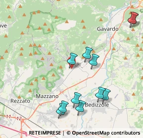 Mappa Via Alcide De Gasperi, 25080 Nuvolento BS, Italia (4.50273)