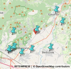 Mappa Via Alcide De Gasperi, 25080 Nuvolento BS, Italia (5.35364)