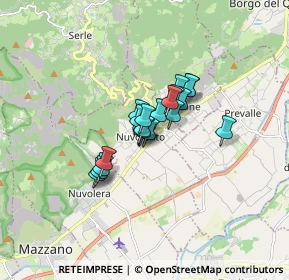 Mappa Via Alcide De Gasperi, 25080 Nuvolento BS, Italia (0.928)