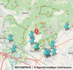 Mappa Via Giuseppe Verdi, 25082 Botticino BS, Italia (4.59417)