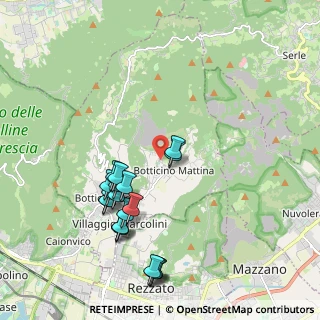 Mappa Via Giuseppe Verdi, 25082 Botticino BS, Italia (2.103)