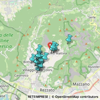 Mappa Via Giuseppe Verdi, 25082 Botticino BS, Italia (1.432)