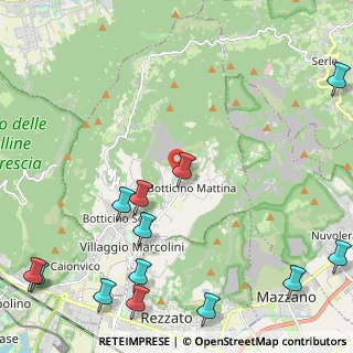 Mappa Via Giuseppe Verdi, 25082 Botticino BS, Italia (3.19538)