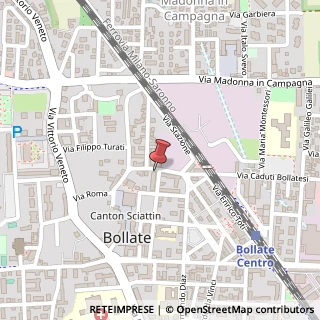 Mappa Via Giacomo Matteotti, 18, 20021 Bollate, Milano (Lombardia)