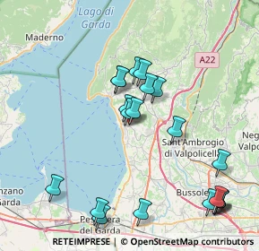 Mappa Sul Garda, 37011 Bardolino VR, Italia (8.4315)