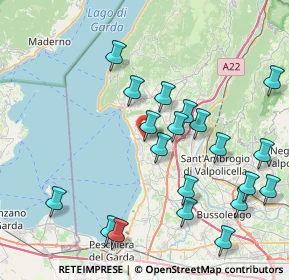 Mappa Sul Garda, 37011 Bardolino VR, Italia (8.817)