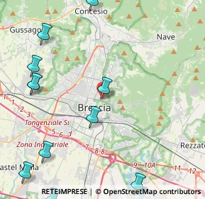 Mappa Via Camillo Biseo, 25128 Brescia BS, Italia (5.83455)