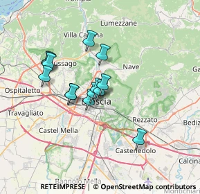 Mappa Via Camillo Biseo, 25128 Brescia BS, Italia (5.42929)