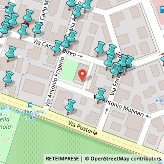 Mappa Via Antonio Molinari, 25128 Brescia BS, Italia (0.09536)
