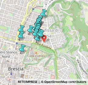 Mappa Via Camillo Biseo, 25128 Brescia BS, Italia (0.3355)