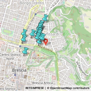 Mappa Via Antonio Molinari, 25128 Brescia BS, Italia (0.3355)
