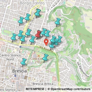 Mappa Via Antonio Molinari, 25128 Brescia BS, Italia (0.449)