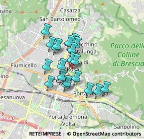 Mappa Via Camillo Biseo, 25128 Brescia BS, Italia (1.238)