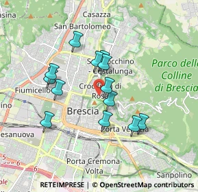 Mappa Via Camillo Biseo, 25128 Brescia BS, Italia (1.50692)