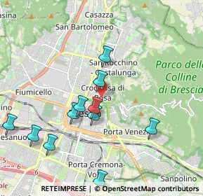 Mappa Via Antonio Molinari, 25128 Brescia BS, Italia (2.04636)