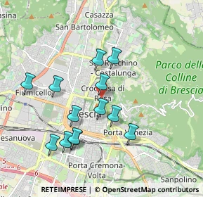 Mappa Via Camillo Biseo, 25128 Brescia BS, Italia (1.76692)