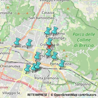 Mappa Via Antonio Molinari, 25128 Brescia BS, Italia (1.76692)