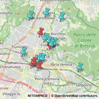 Mappa Via Antonio Molinari, 25128 Brescia BS, Italia (1.7575)