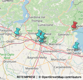 Mappa Via Antonio Molinari, 25128 Brescia BS, Italia (33.825)