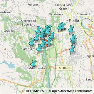 Mappa Via del Molino, 13897 Occhieppo Inferiore BI, Italia (1.3685)