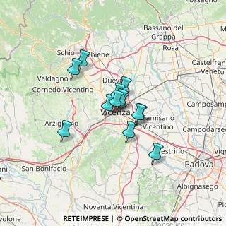 Mappa Viale Giuseppe Verdi, 36100 Vicenza VI, Italia (8.37308)