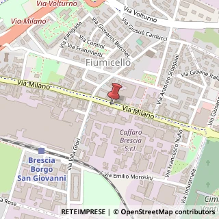 Mappa Via milano 14/b, 25126 Brescia, Brescia (Lombardia)