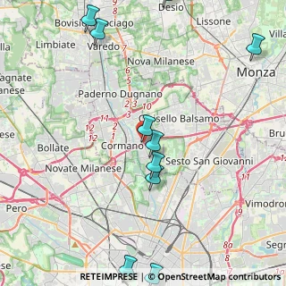 Mappa A4 Torino - Trieste, 20091 Cinisello Balsamo MI, Italia (5.7)