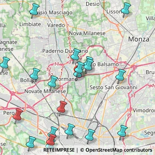 Mappa A4 Torino - Trieste, 20091 Cinisello Balsamo MI, Italia (5.6665)