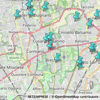 Mappa A4 Torino - Trieste, 20091 Cinisello Balsamo MI, Italia (2.92824)