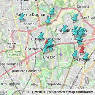 Mappa A4 Torino - Trieste, 20091 Cinisello Balsamo MI, Italia (2.2145)