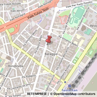 Mappa Viale Fratelli Casiraghi, 410, 20099 Sesto San Giovanni, Milano (Lombardia)