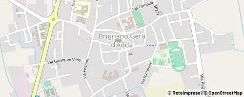 Mappa Brignano Gera d’Adda