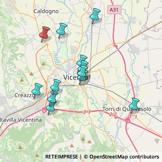 Mappa Viale Stadio, 36100 Vicenza VI, Italia (3.62)