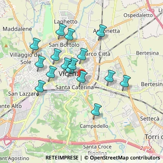 Mappa Viale Stadio, 36100 Vicenza VI, Italia (1.71813)