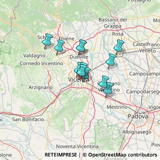 Mappa Viale Stadio, 36100 Vicenza VI, Italia (9.5275)