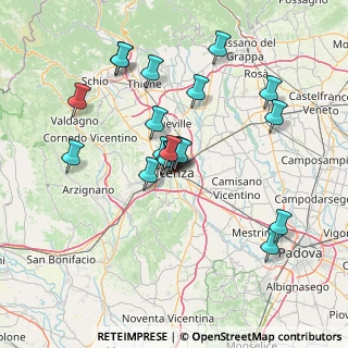 Mappa Viale Stadio, 36100 Vicenza VI, Italia (12.984)