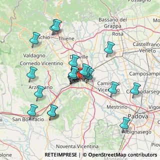 Mappa Viale Stadio, 36100 Vicenza VI, Italia (14.6855)