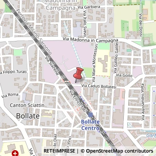 Mappa Via Caduti Bollatesi, 1, 20021 Bollate, Milano (Lombardia)